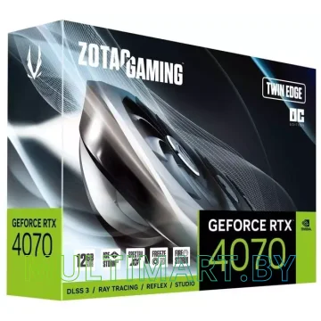 Видеокарта ZOTAC GeForce RTX 4070 Twin Edge OC 12GB GDDR6 (ZT-D40740H-10M) картинка 7